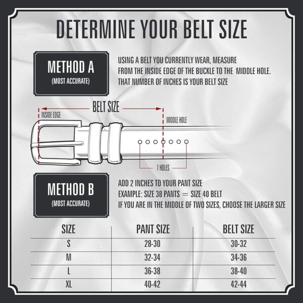 Nine West Mens Belt Vegan Leather Regular Dress Casual Every... - Image 4