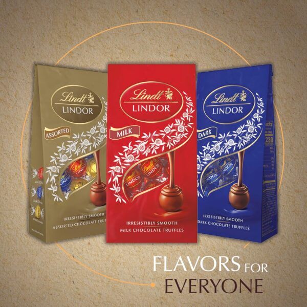 Lindt LINDOR OatMilk Chocolate Candy Truffles, Non-Dairy Cho... - Image 7