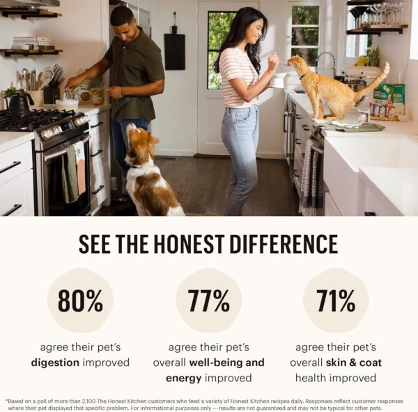 The Honest Kitchen Whole Food Clusters Grain Free Beef Dry D... - Image 9