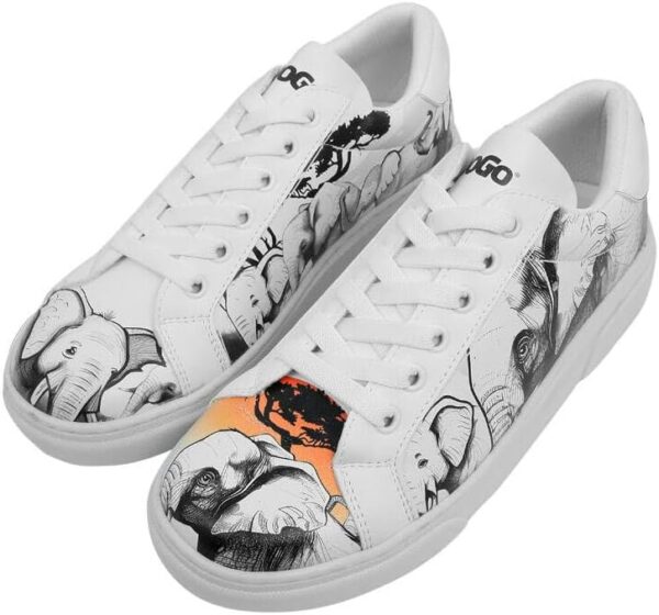 DOGO Women's Low-top Sneakers - Image 2