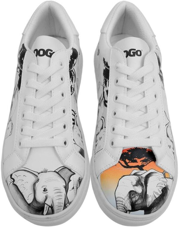 DOGO Women's Low-top Sneakers - Image 4