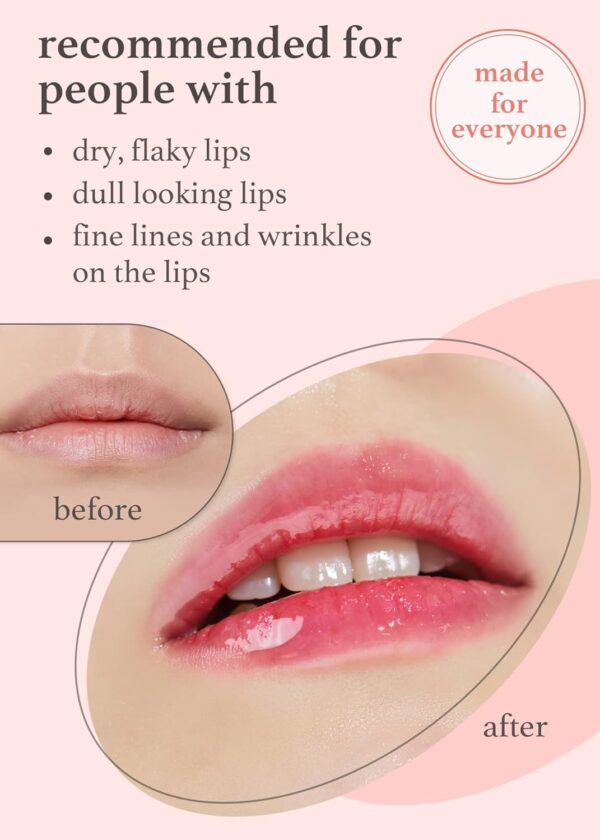 NOONI Korean Vegan Lip Oil - Applepeony, 0.12 Fl. Oz + Korea... - Image 6