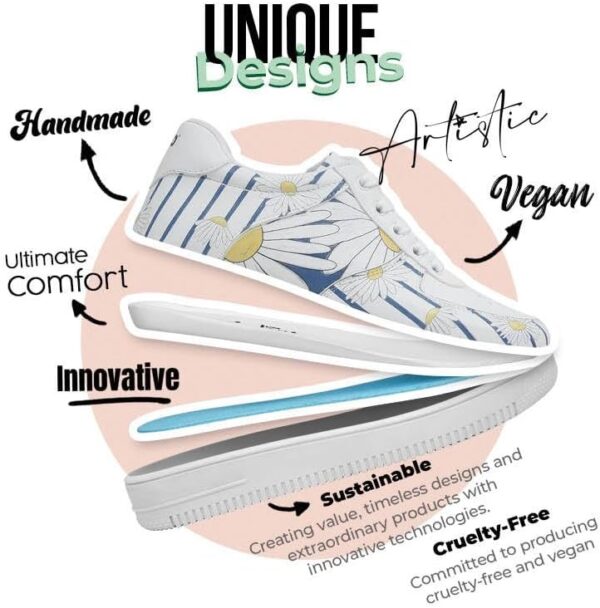 DOGO Women's Low-top Sneakers - Image 5