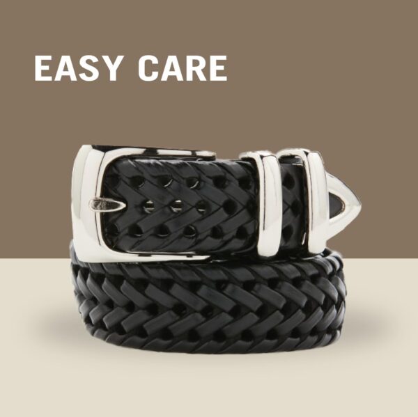 Perry Ellis Men's Portfolio Braided Belt with Leather (Sizes... - Image 5
