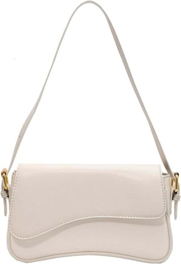 Shoulder Bag for Women Y2K Trendy Purse Vegan Leather Hobo H... - Image 2