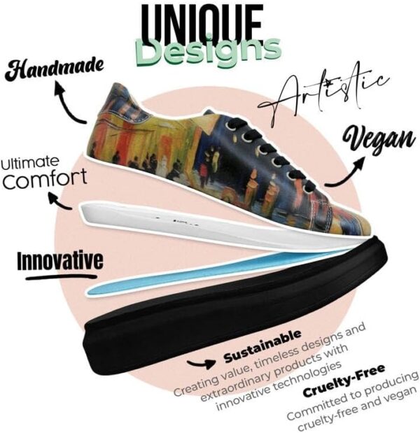 DOGO Women's Low-top Sneakers - Image 4