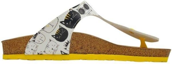 DOGO Personalize Your Life Lila - Printed Flat Slide Sandals... - Image 5