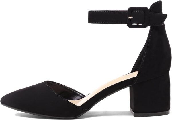 DREAM PAIRS Women's Low Heel Pump Shoes - Image 5