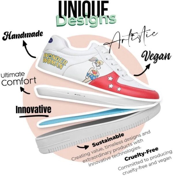 DOGO Women's Low-Top Sneakers - Image 14