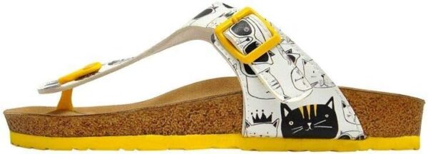 DOGO Personalize Your Life Lila - Printed Flat Slide Sandals... - Image 4