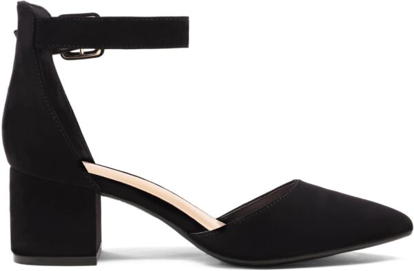 DREAM PAIRS Women's Low Heel Pump Shoes - Image 4