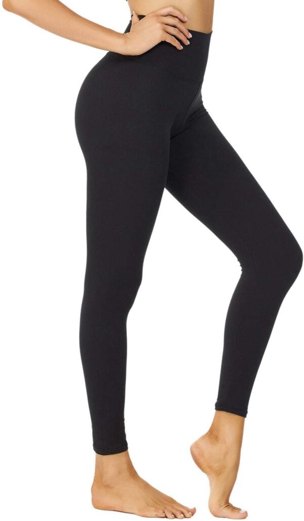 NexiEpoch High Waisted Leggings for Women - Black Tummy Cont... - Image 2