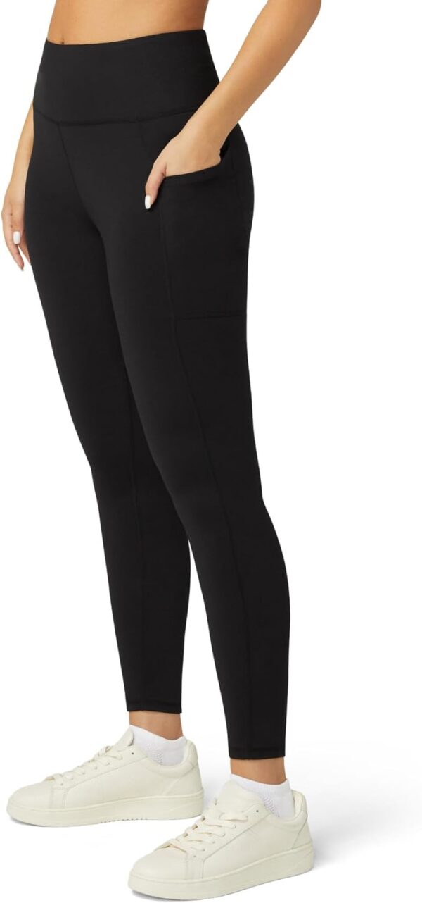 No nonsense Leggings for Women with Tummy Control and Pocket... - Image 2