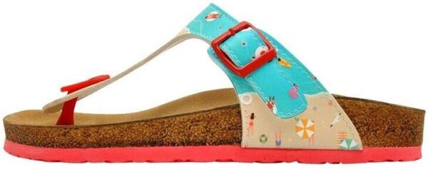 DOGO Personalize Your Life Lila - Printed Flat Slide Sandals... - Image 4