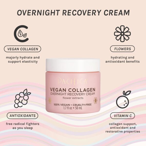 Pacifica Beauty Vegan Collagen Overnight Recovery Face Cream... - Image 4