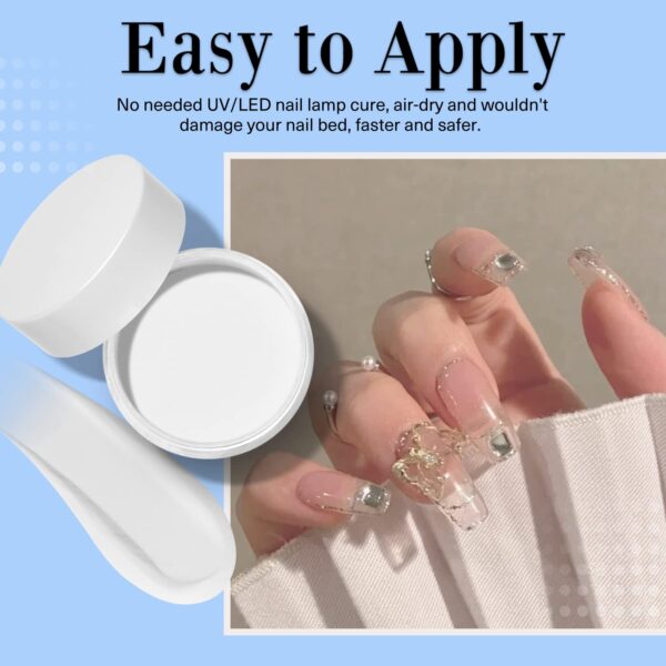 AZUREBEAUTY Clear Dip Powder for Nails, Essential Transparen... - Image 11