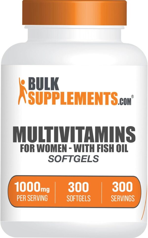 BulkSupplements.com Multivitamin for Women Softgels - Women'... - Image 2