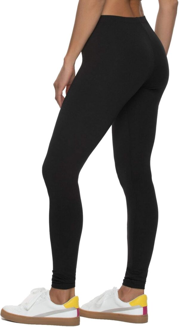 Felina Velvety Super Soft Lightweight Leggings 2-Pack - for ... - Image 4