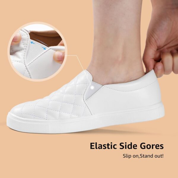 STQ Loafers for Women Memory Foam Slip On Sneakers EleeS Qui... - Image 5