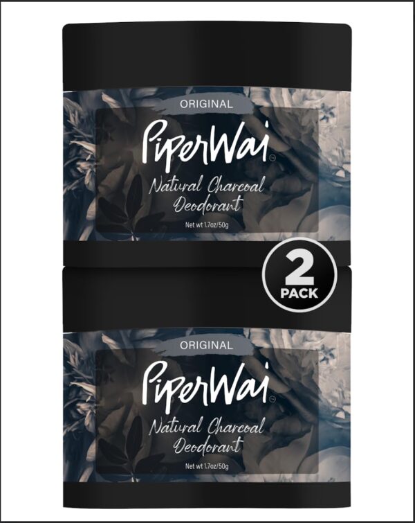 PiperWai Natural Deodorant for Women & Men | Aluminum Free w... - Image 2