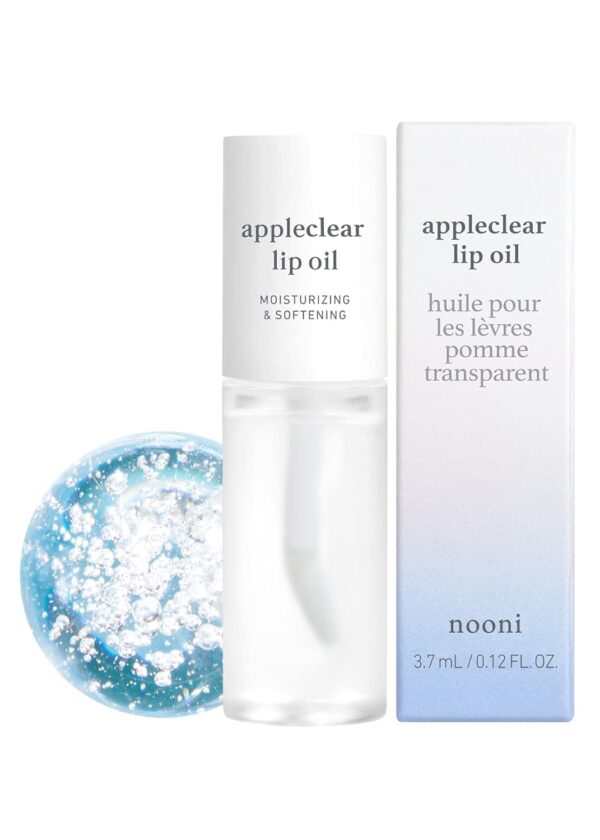 NOONI Korean Vegan Lip Oil - Applepeony, 0.12 Fl. Oz + Korea... - Image 7