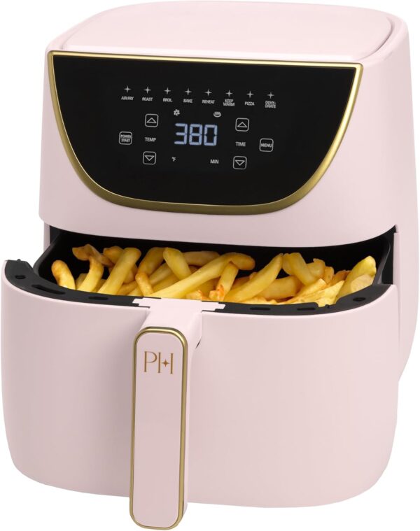 Paris Hilton Air Fryer, Large 6-Quart Capacity, Nonstick Mad... - Image 2