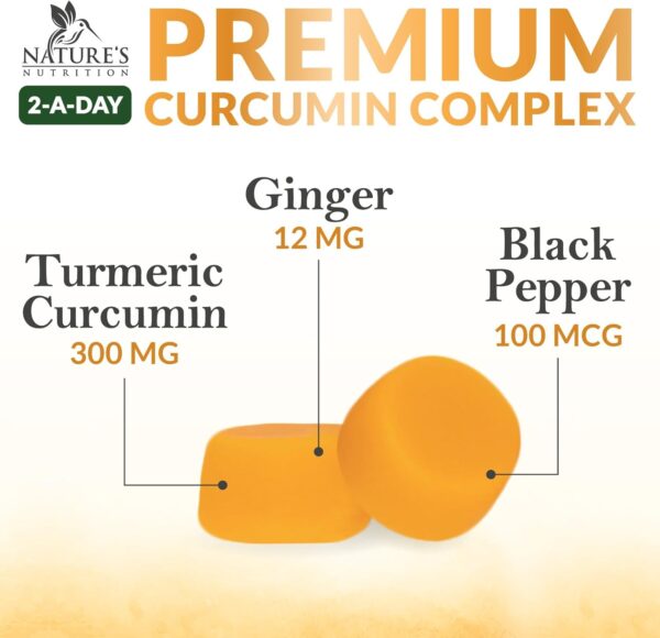Turmeric Gummies with Black Pepper & Ginger for Best Absorpt... - Image 7