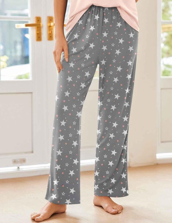 Ekouaer Pajama Sets For Women 2 Piece Short Sleeve Pj Sets W... - Image 6
