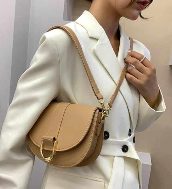 Women's Hobo Handbags Crossbody Bags Trendy Saddle Purse Veg... - Image 5