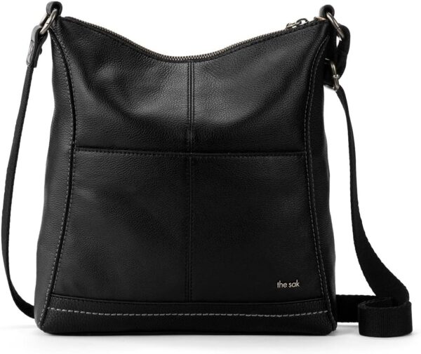 The Sak Lucia Crossbody Bag in Leather, Convertible Purse wi... - Image 5