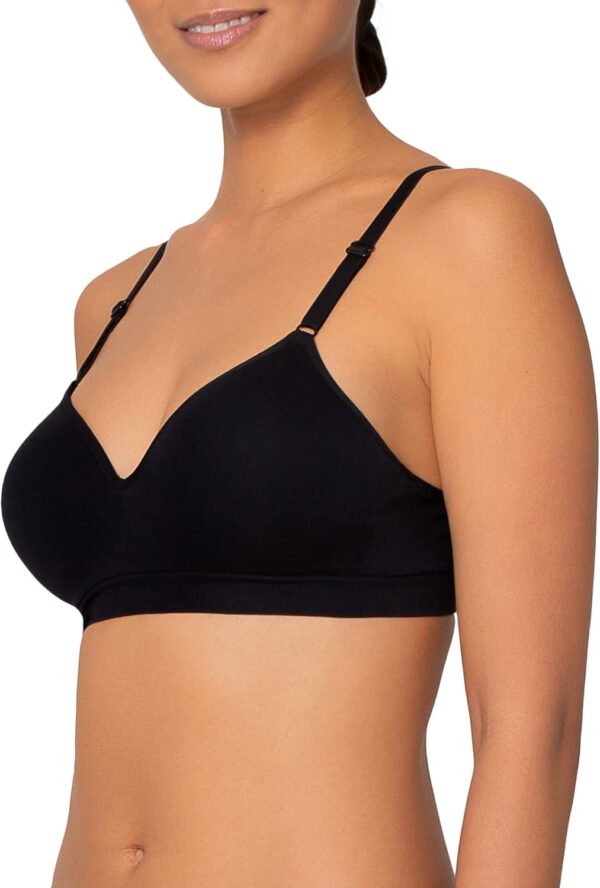 Fruit of the Loom Women's Seamless Wire Free Push-up Bra - Image 3