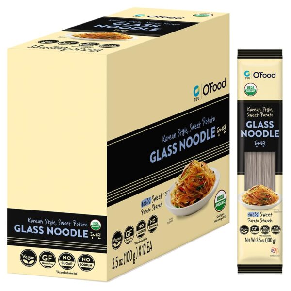 Chung Jung One O'Food Organic Glass Noodles 12 Pack, Gluten-... - Image 2