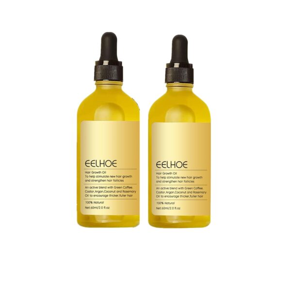 Carvenchi Veganic Natural Hair Growth Oil with Rosemary Scen... - Image 2