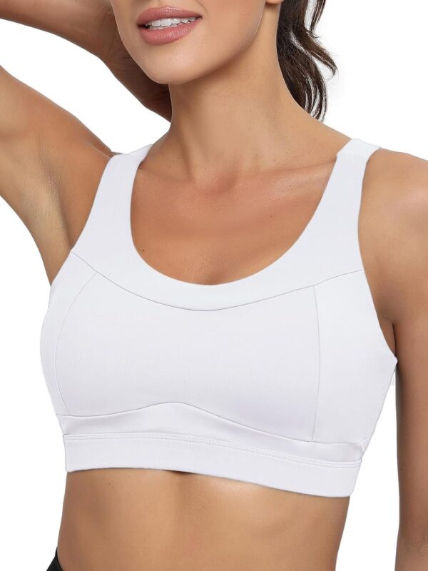 RUNNING GIRL High Impact Sports Bras for Women,Racerback Run... - Image 2