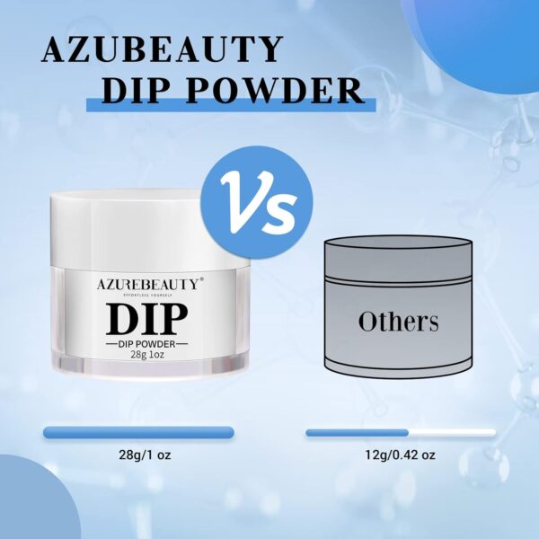 AZUREBEAUTY Clear Dip Powder for Nails, Essential Transparen... - Image 10