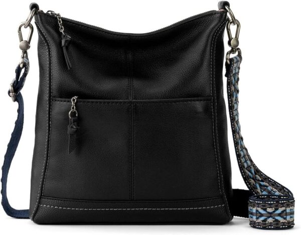 The Sak Lucia Crossbody Bag in Leather, Convertible Purse wi... - Image 3