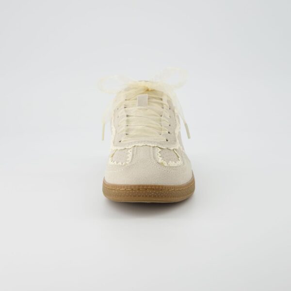 CUSHIONAIRE Belinda Women’s Lace Detail Casual Sneakers – El... - Image 4