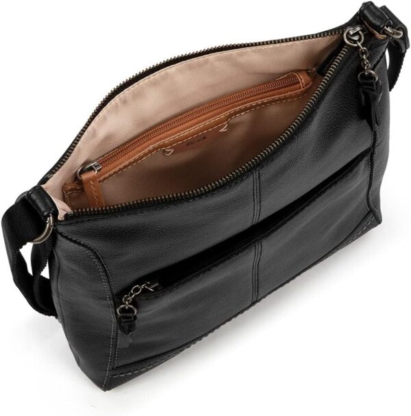 The Sak Lucia Crossbody Bag in Leather, Convertible Purse wi... - Image 4