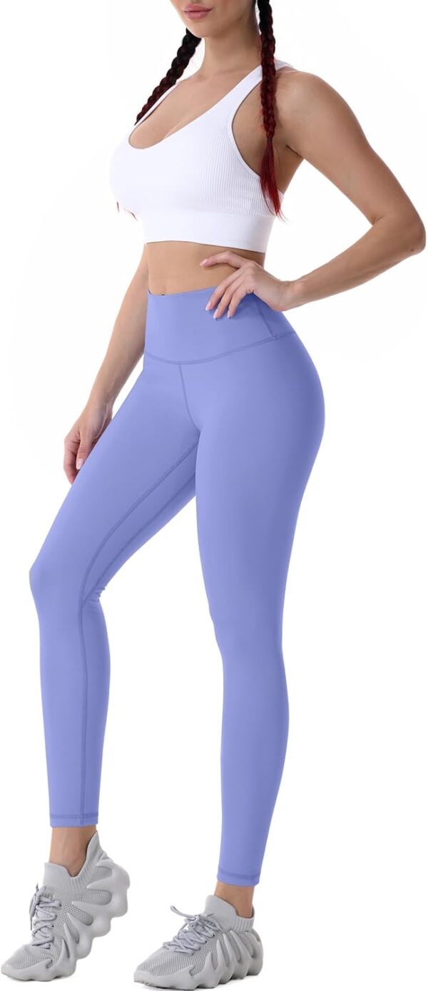 Sunzel Womens Workout Leggings with High Waist Tummy Control - Image 5