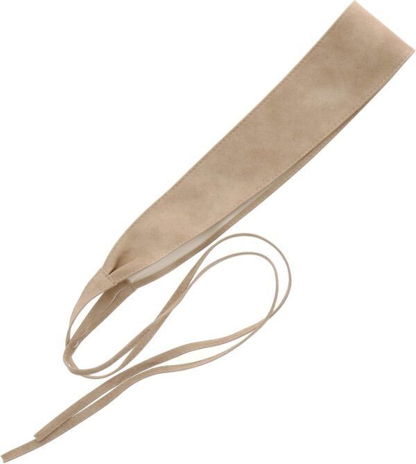 FASHIONGEN - Woman leatherette waisband Obi Belt, MICA - Image 5