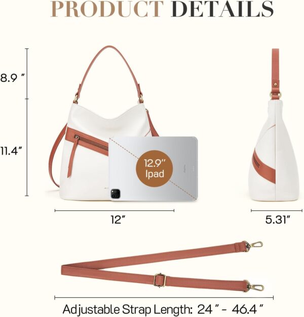 Missnine Hobo Bag Purses and Handbags for Women Top Handle H... - Image 6