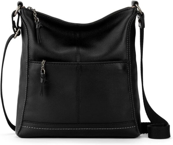 The Sak Lucia Crossbody Bag in Leather, Convertible Purse wi... - Image 6