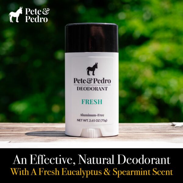 Pete & Pedro FRESH NATURAL DEODORANT | Natural, Aluminum-Fre... - Image 4