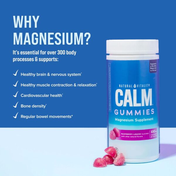 Natural Vitality CALM, Magnesium Citrate Supplement, Stress ... - Image 8