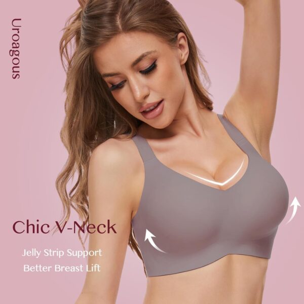 Wireless Bras for Women No Underwire Full Coverage Bralettes... - Image 3