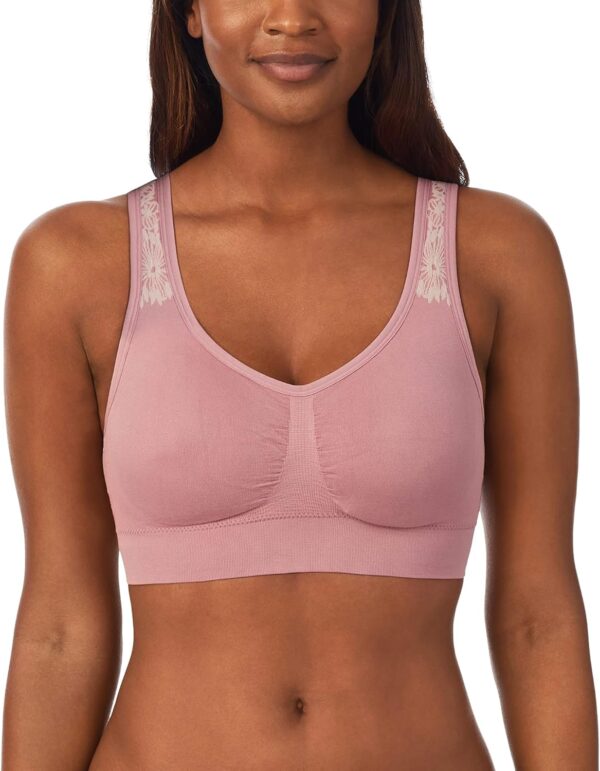 ELLEN TRACY Women's Underwear, Seamless Wirefree Bra, Bralet... - Image 3
