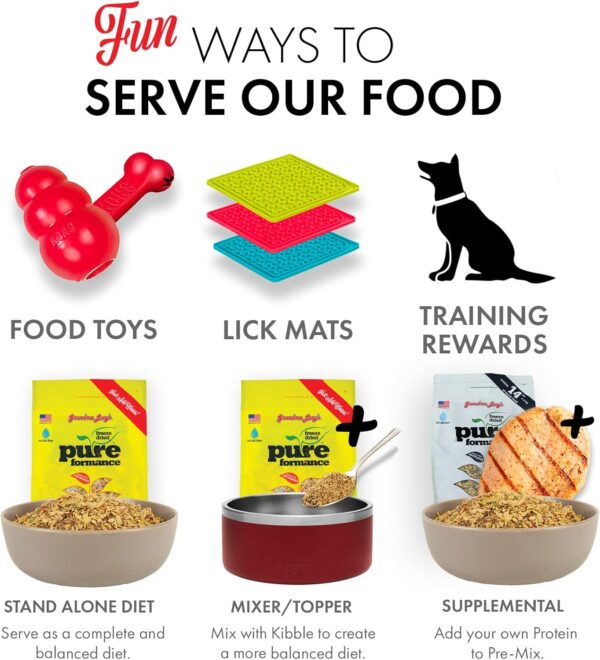 GrandmaLucy Pureformance Freeze Dried Grain Free Chicken Rec... - Image 6