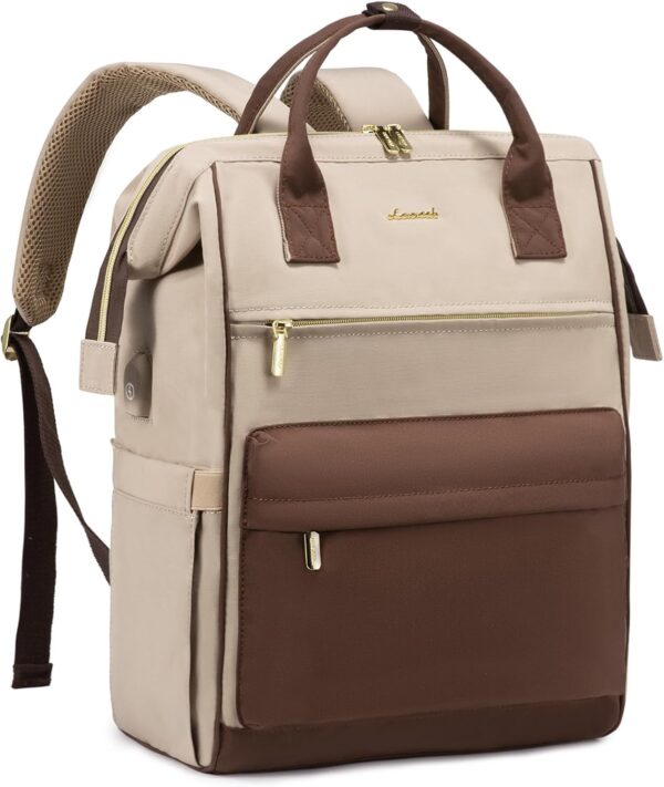 LOVEVOOK Laptop Backpack for Women, 17 Inch Work Teacher Nur... - Image 2