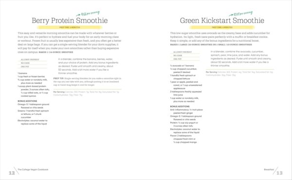 The College Vegan Cookbook: 145 Affordable, Healthy & Delici... - Image 3