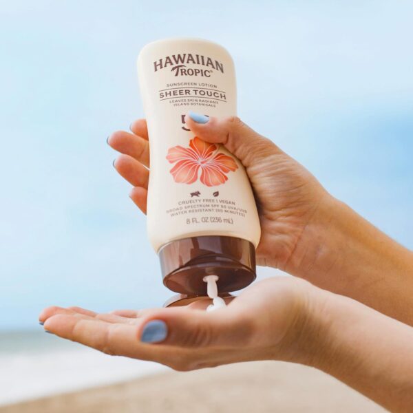 Hawaiian Tropic Sheer Touch Ultra Radiance Lotion Sunscreen ... - Image 7